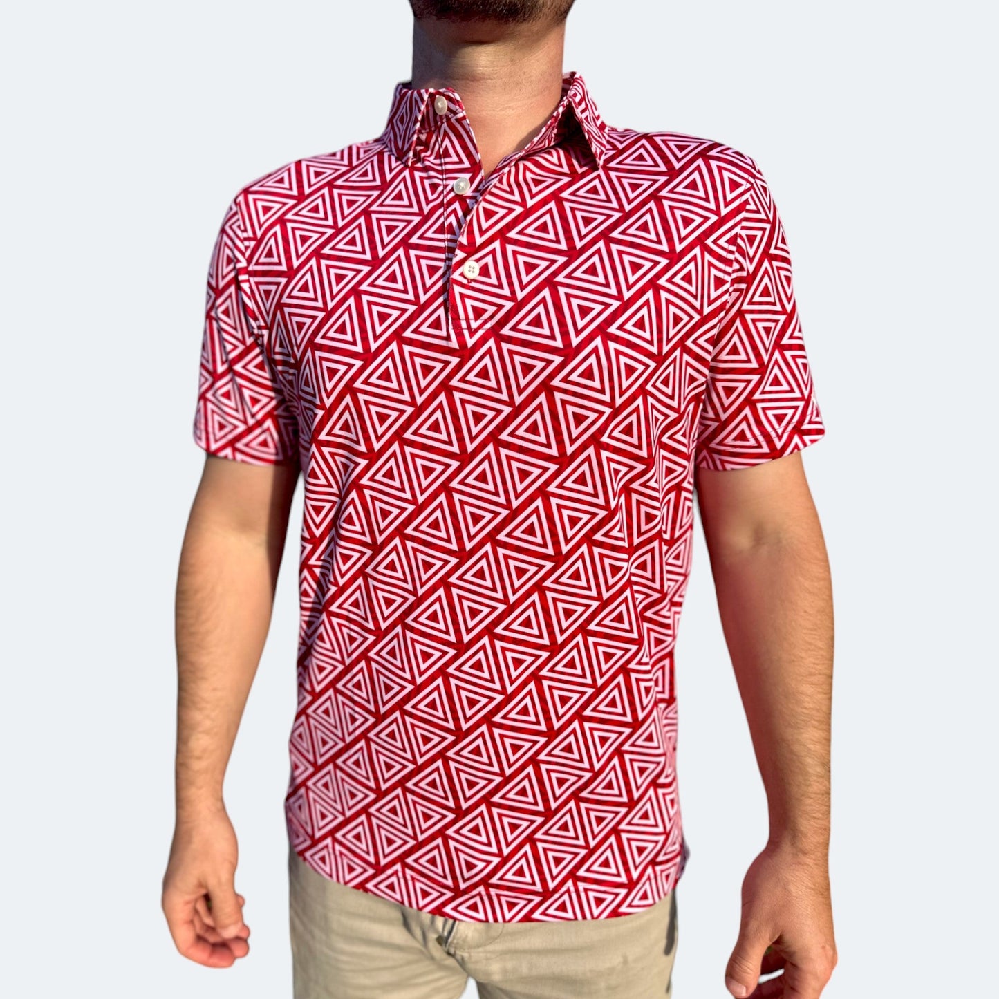 Triangle Tango | VANSAINT Golf Polo by VANSAINT