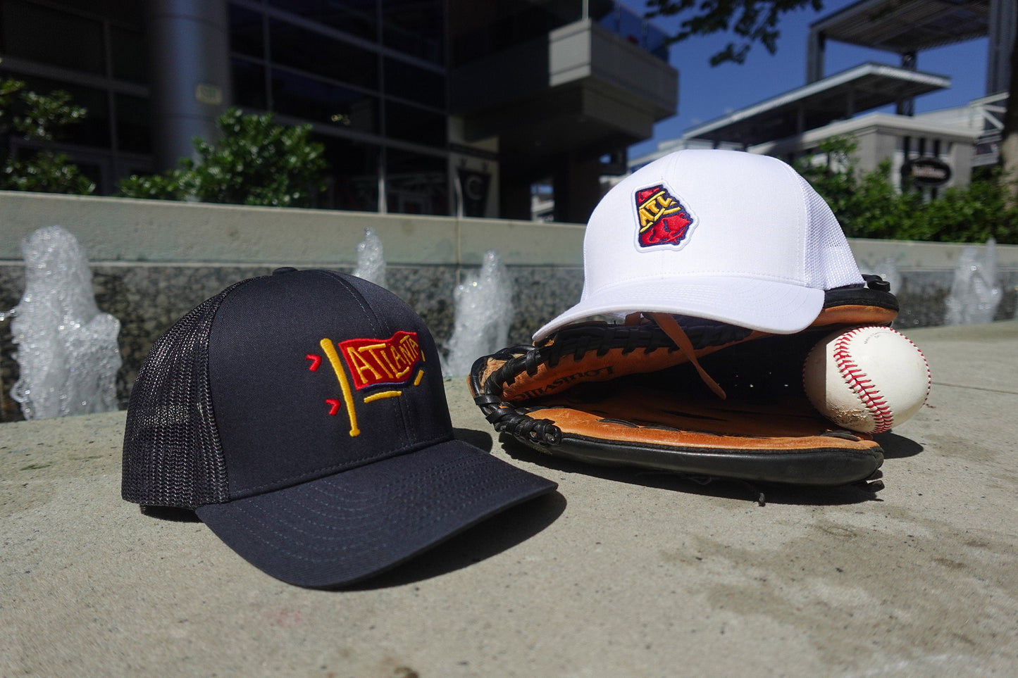 Atlanta Pennant Trucker Hat