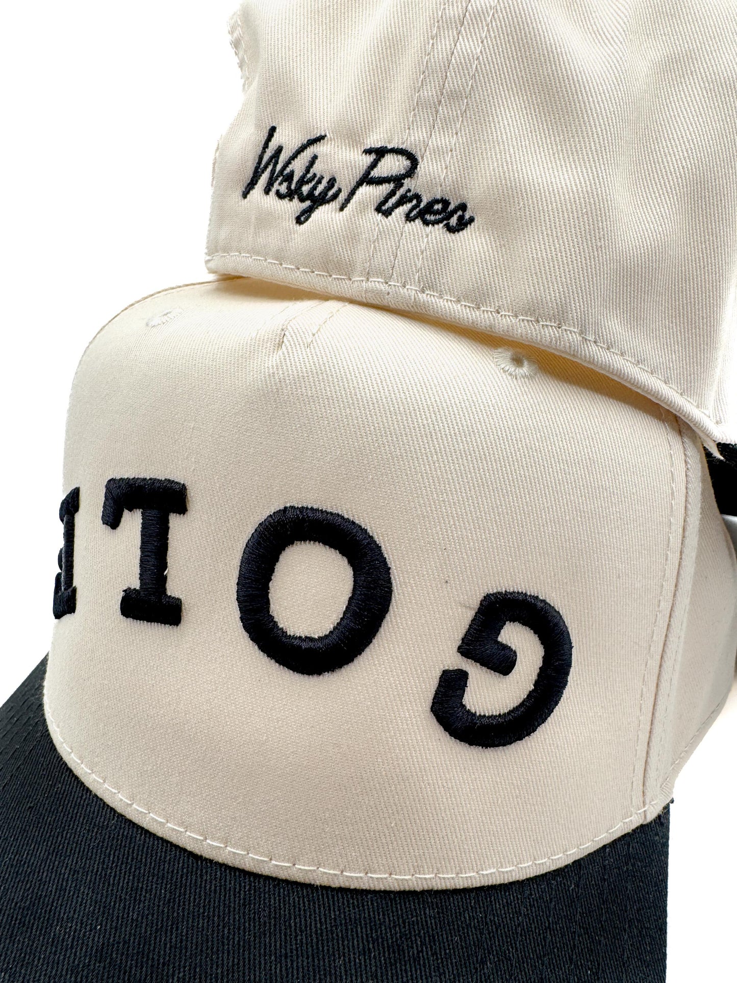 Off-White & Black "GOLF" Trucker Hat