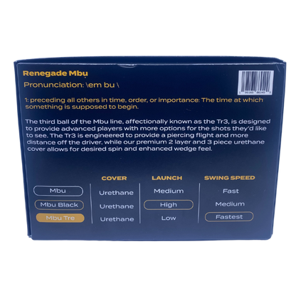 Renegade Mbu Tr3 by Renegade Golf