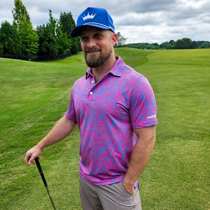 Vivid Vibes | VANSAINT Golf Polo by VANSAINT