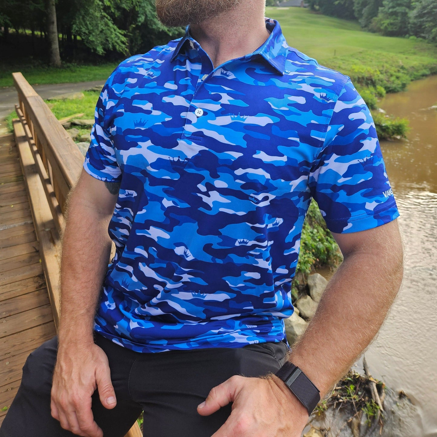 Camo Commander | VANSAINT Golf Polo by VANSAINT