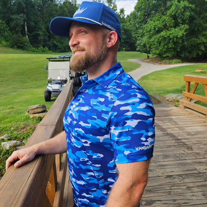 Camo Commander | VANSAINT Golf Polo by VANSAINT