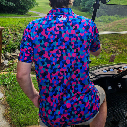 Digital Disco | VANSAINT Golf Polo by VANSAINT