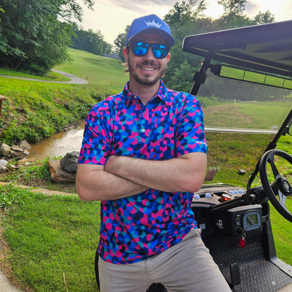 Digital Disco | VANSAINT Golf Polo by VANSAINT