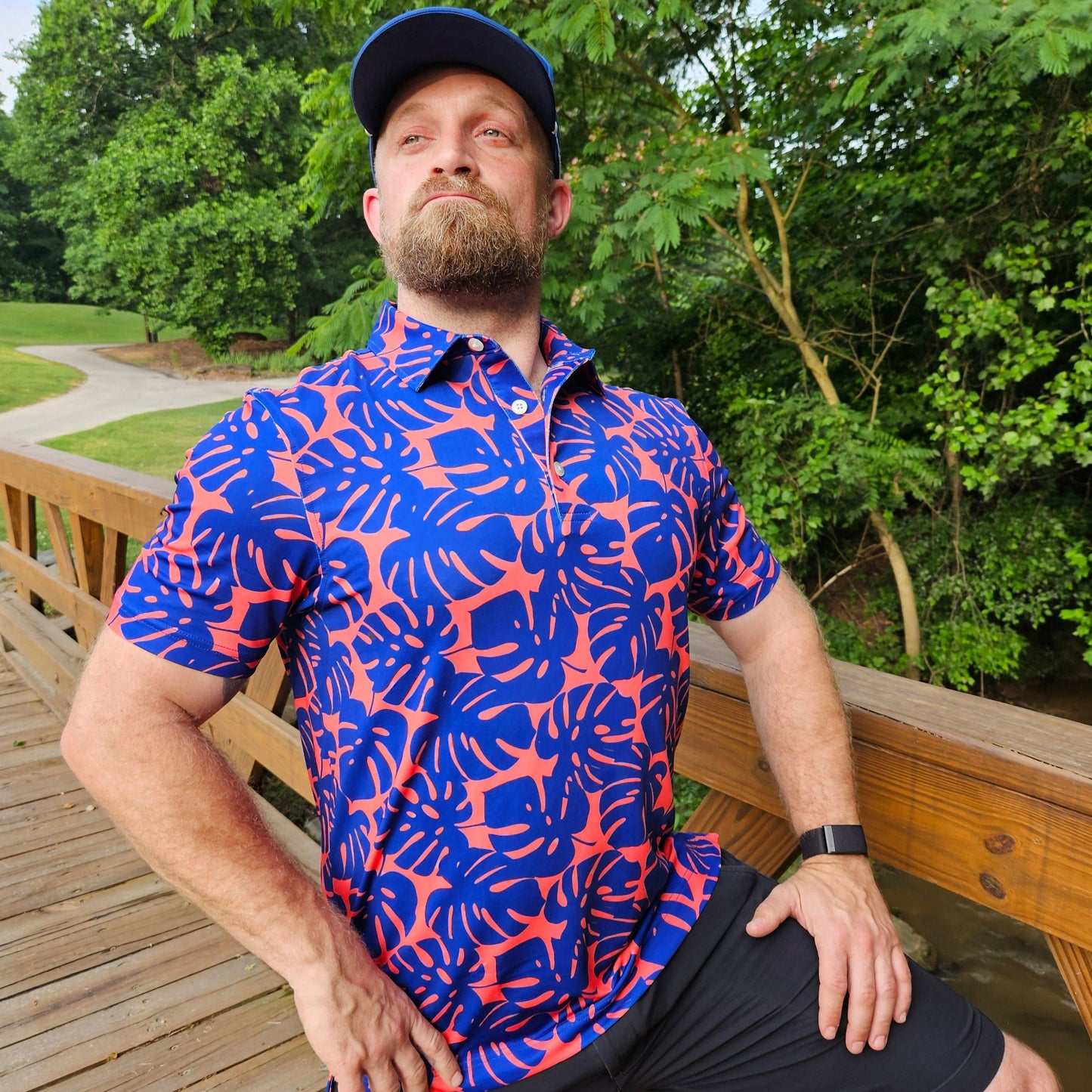 Island Inferno | VANSAINT Golf Polo by VANSAINT