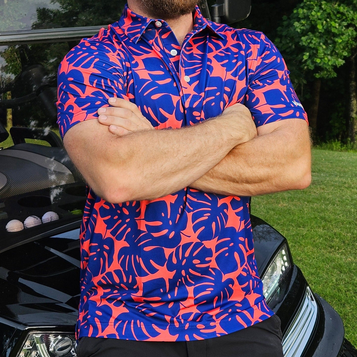 Island Inferno | VANSAINT Golf Polo by VANSAINT