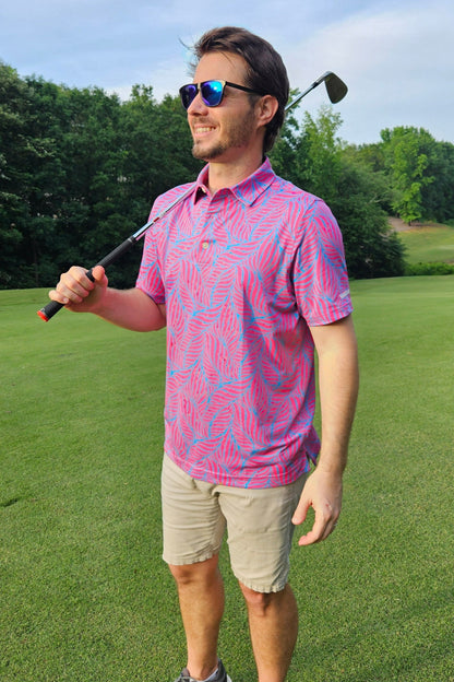 Vivid Vibes | VANSAINT Golf Polo by VANSAINT
