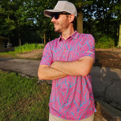 Vivid Vibes | VANSAINT Golf Polo by VANSAINT
