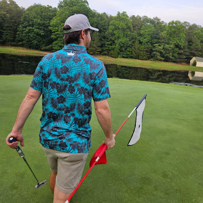 Tropical Twilight | VANSAINT Golf Polo by VANSAINT