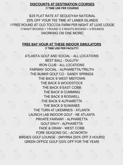 The Official 2026-27 Atlanta Golf Pass