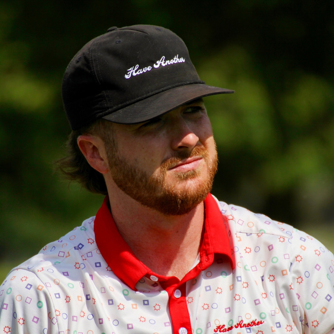 Script Rope Hat - Black by Have Another Golf