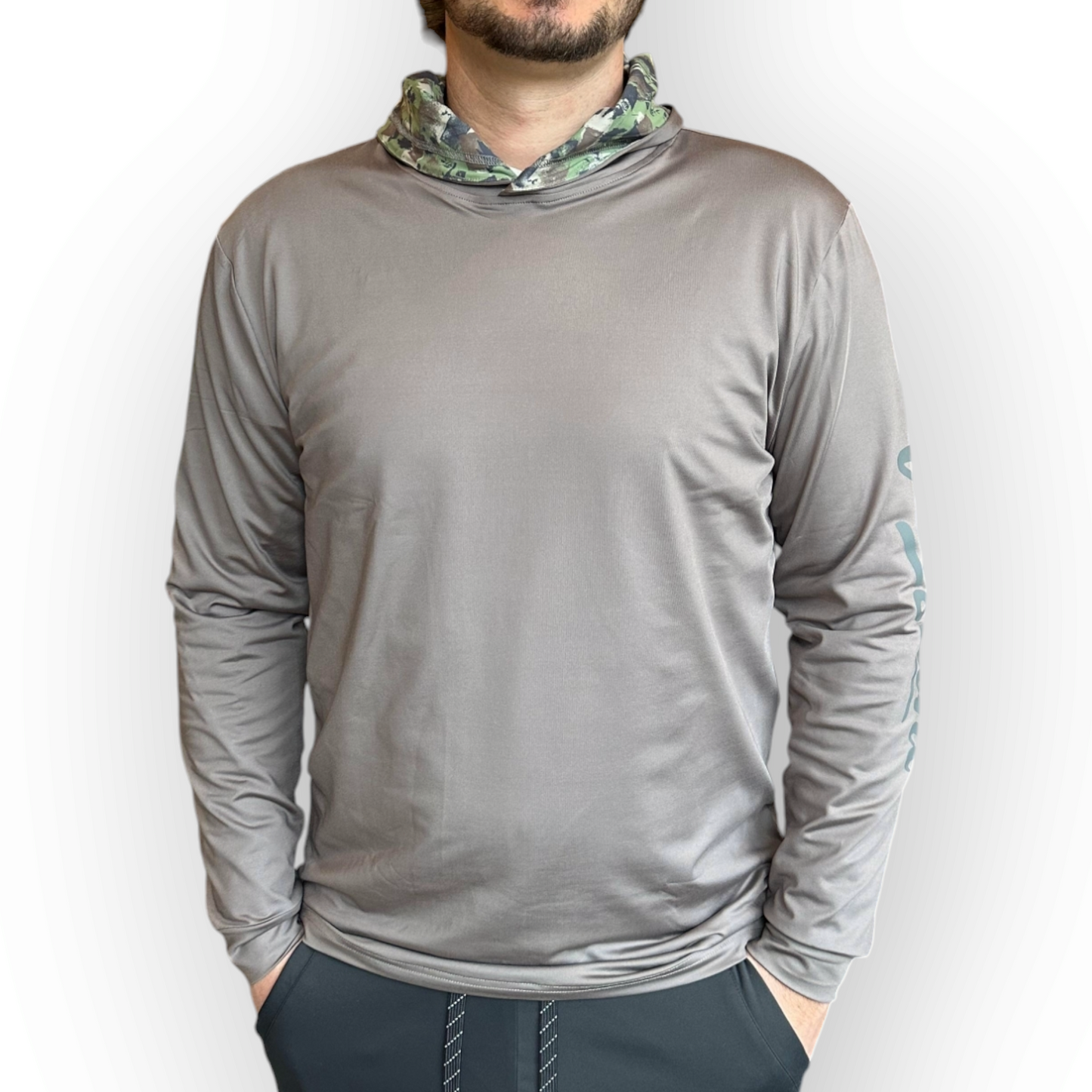 Grey VANSAINT Performance Hoodie by VANSAINT