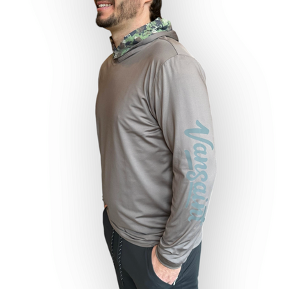 Grey VANSAINT Performance Hoodie by VANSAINT