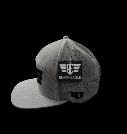 Laser Cut Performance Snapback Hats by Black Eagle Golf