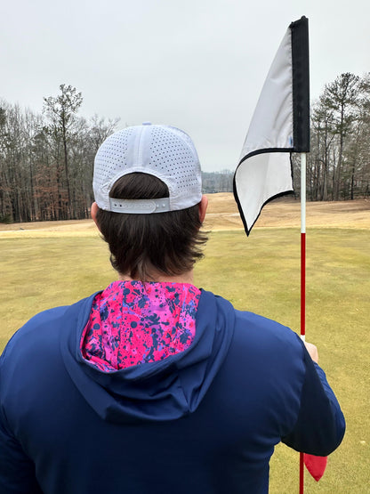 Blue VANSAINT Performance Hoodie by VANSAINT