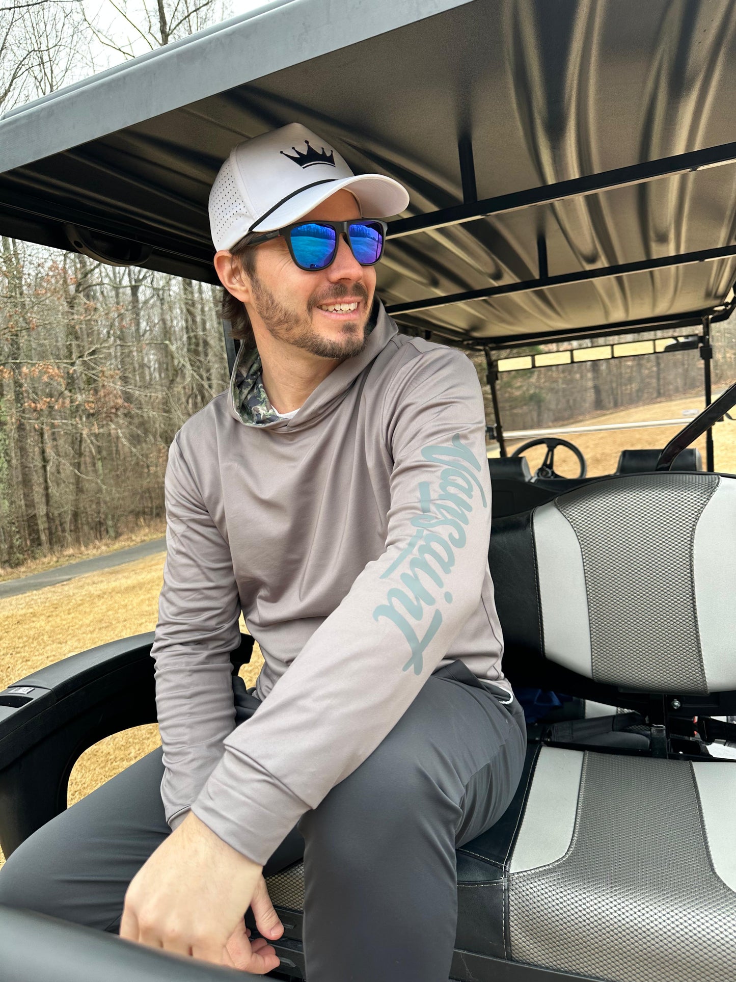 Grey VANSAINT Performance Hoodie by VANSAINT