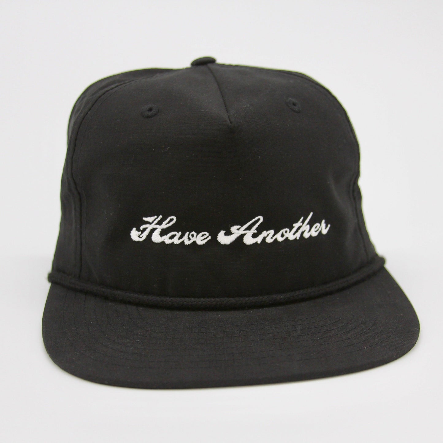 Script Rope Hat - Black by Have Another Golf