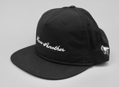 Script Rope Hat - Black by Have Another Golf