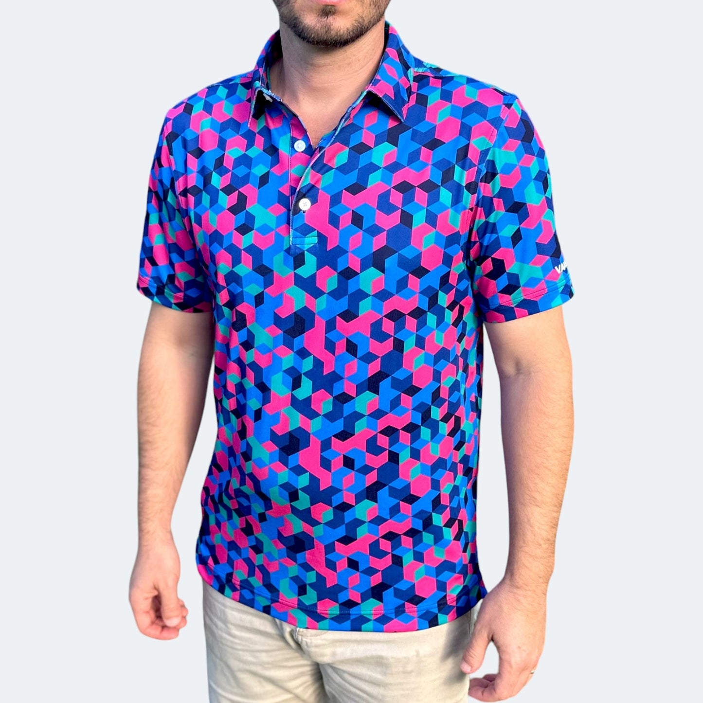 Digital Disco | VANSAINT Golf Polo by VANSAINT