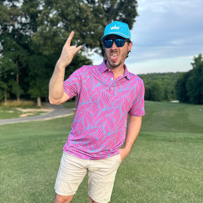 Vivid Vibes | VANSAINT Golf Polo by VANSAINT