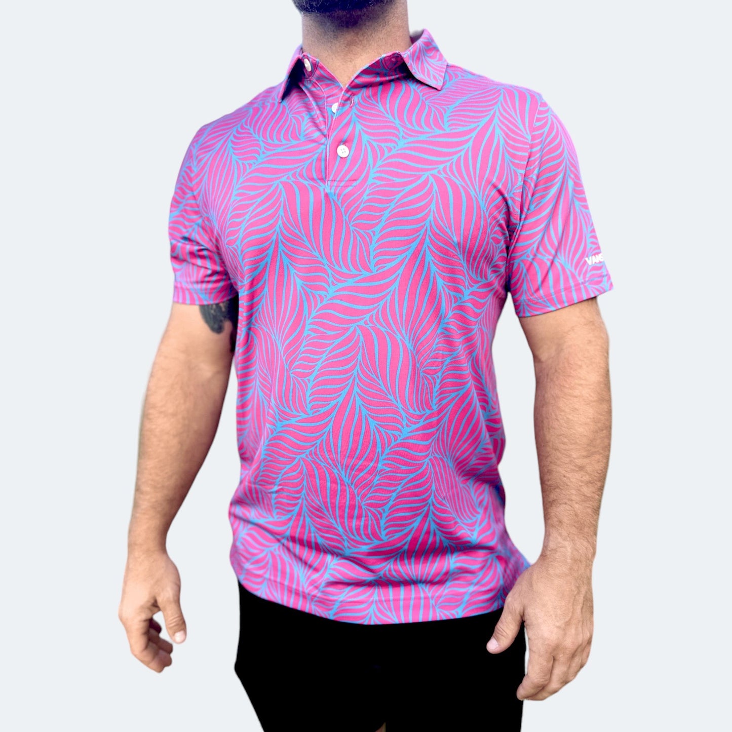 Vivid Vibes | VANSAINT Golf Polo by VANSAINT