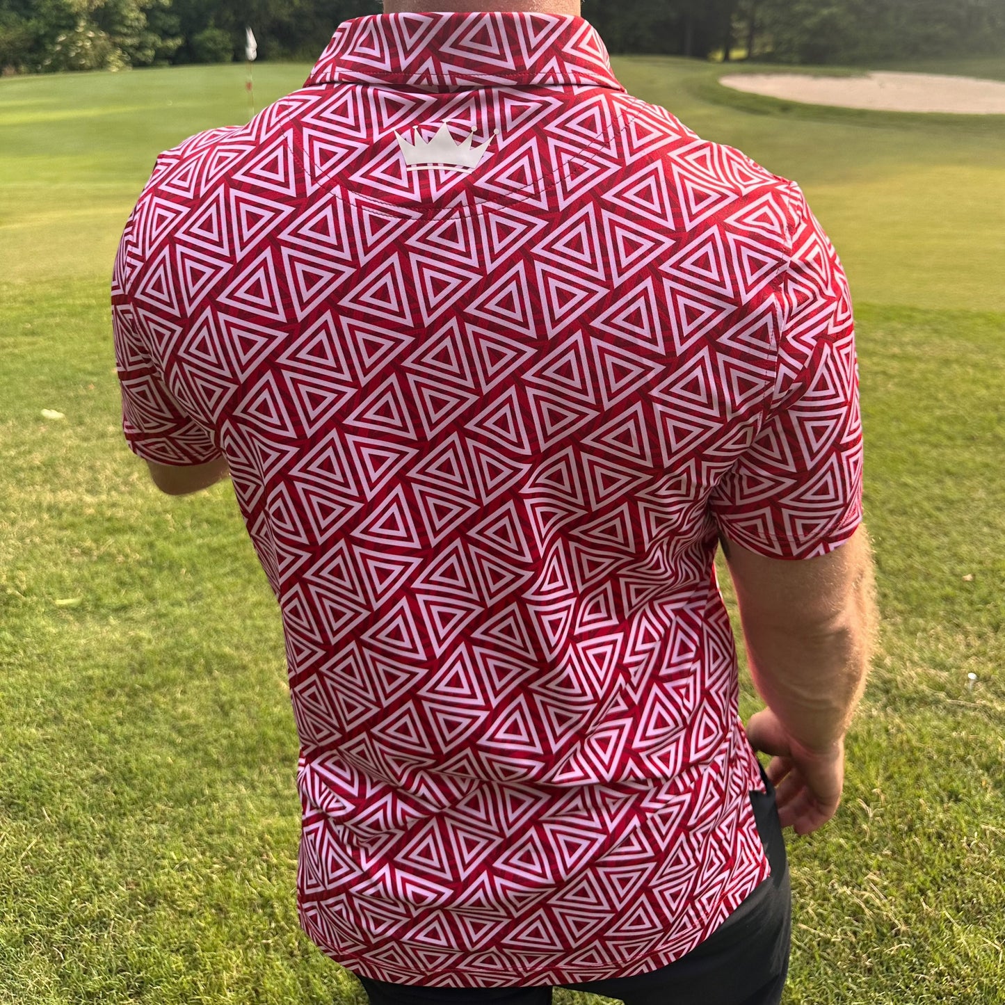 Triangle Tango | VANSAINT Golf Polo by VANSAINT