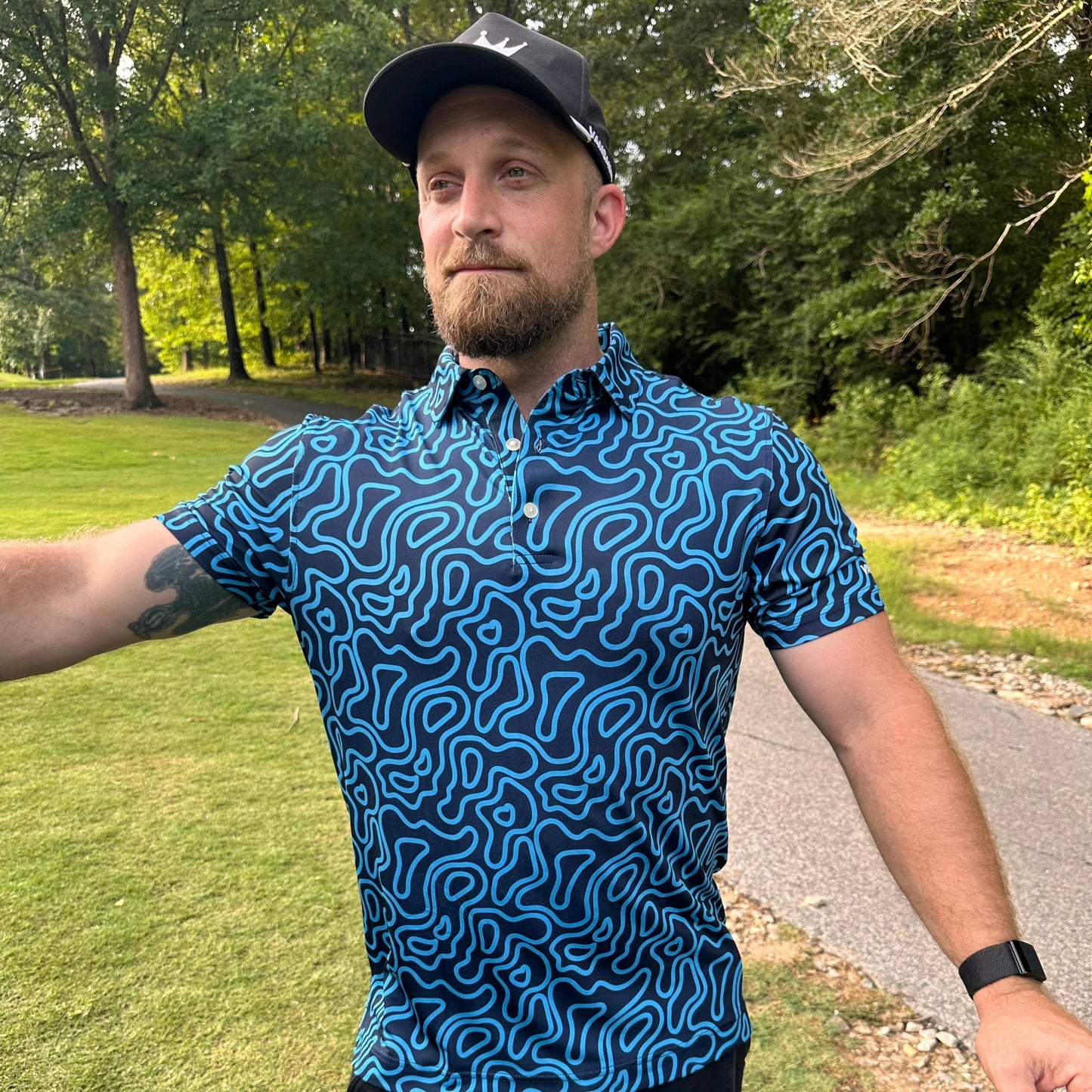 Tidal Twist | VANSAINT Golf Polo by VANSAINT