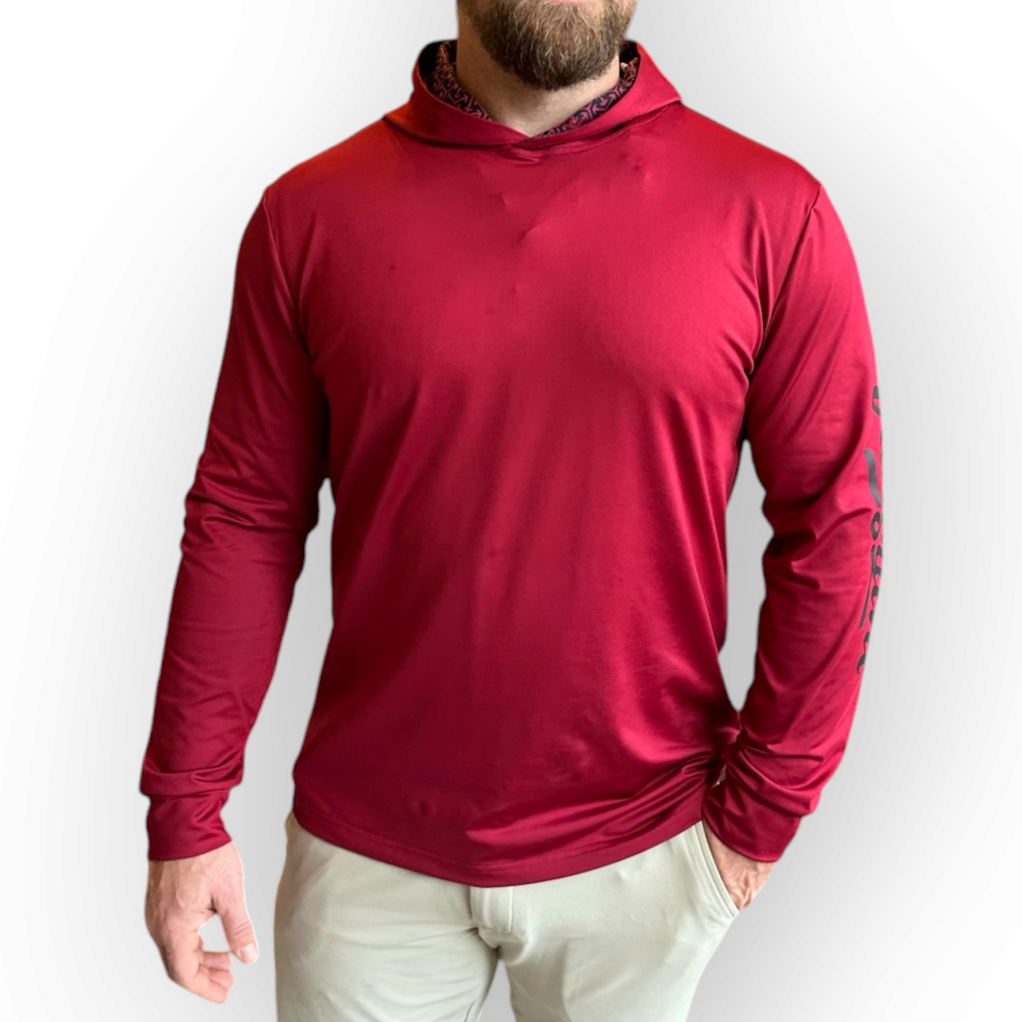 Red VANSAINT Performance Hoodie by VANSAINT