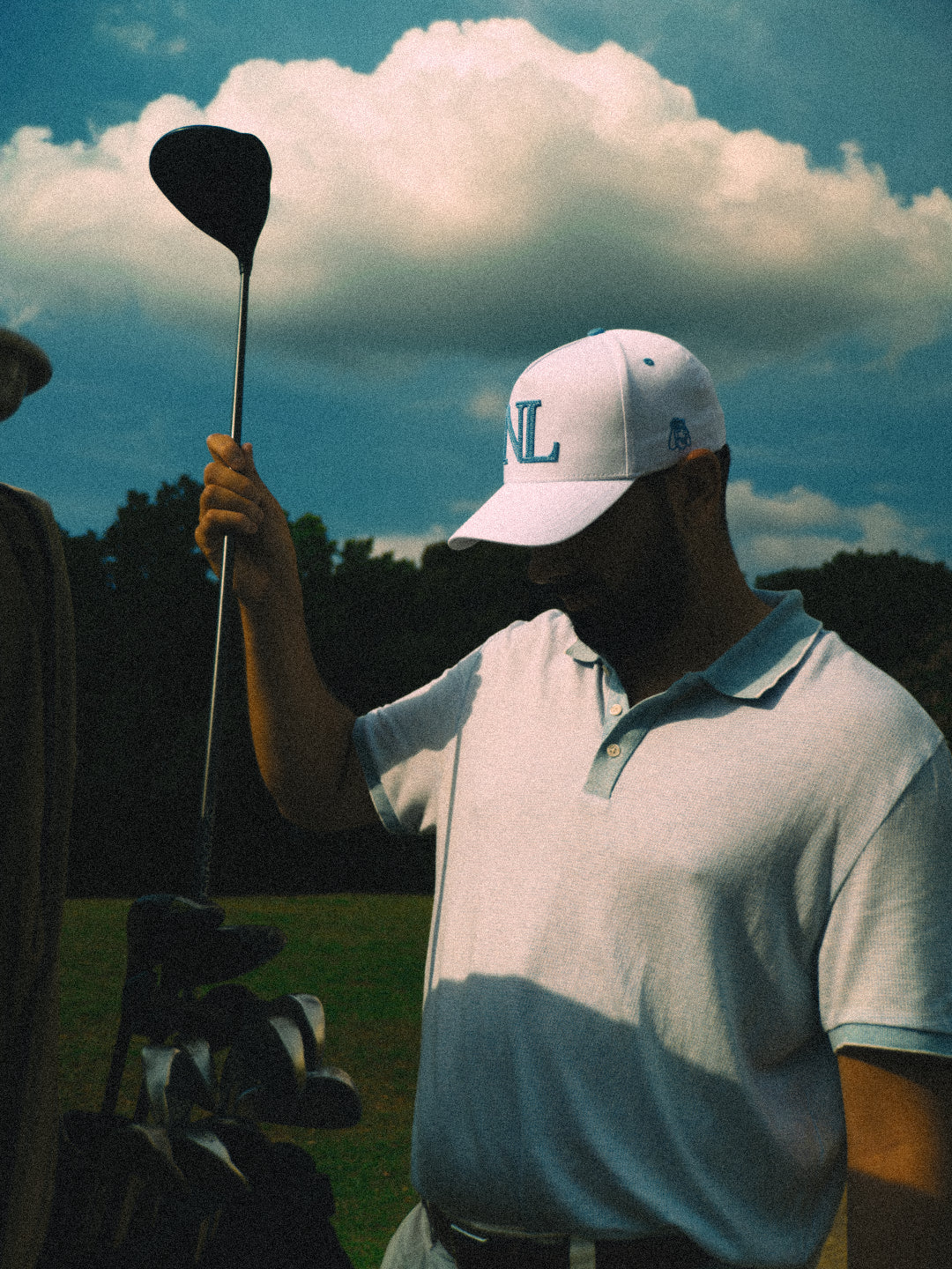 NeverLost Hat in white by NeverLost