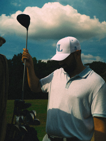 NeverLost Hat in white by NeverLost