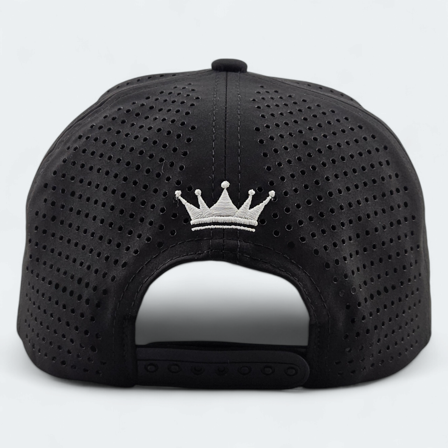 Black VANSAINT Script Logo Snapback Hat by VANSAINT