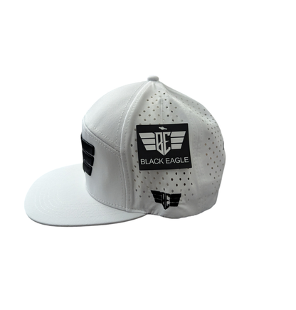 Laser Cut Performance Snapback Hats by Black Eagle Golf