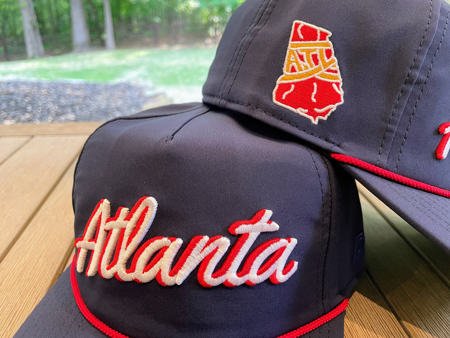 Atlanta Rope Hat - Navy
