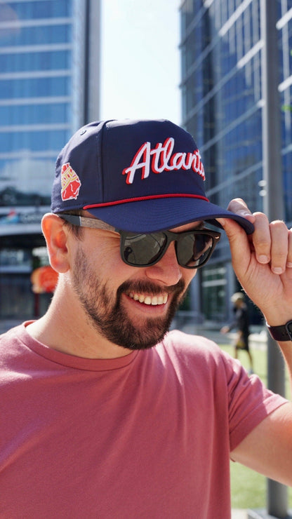 Atlanta Rope Hat - Navy