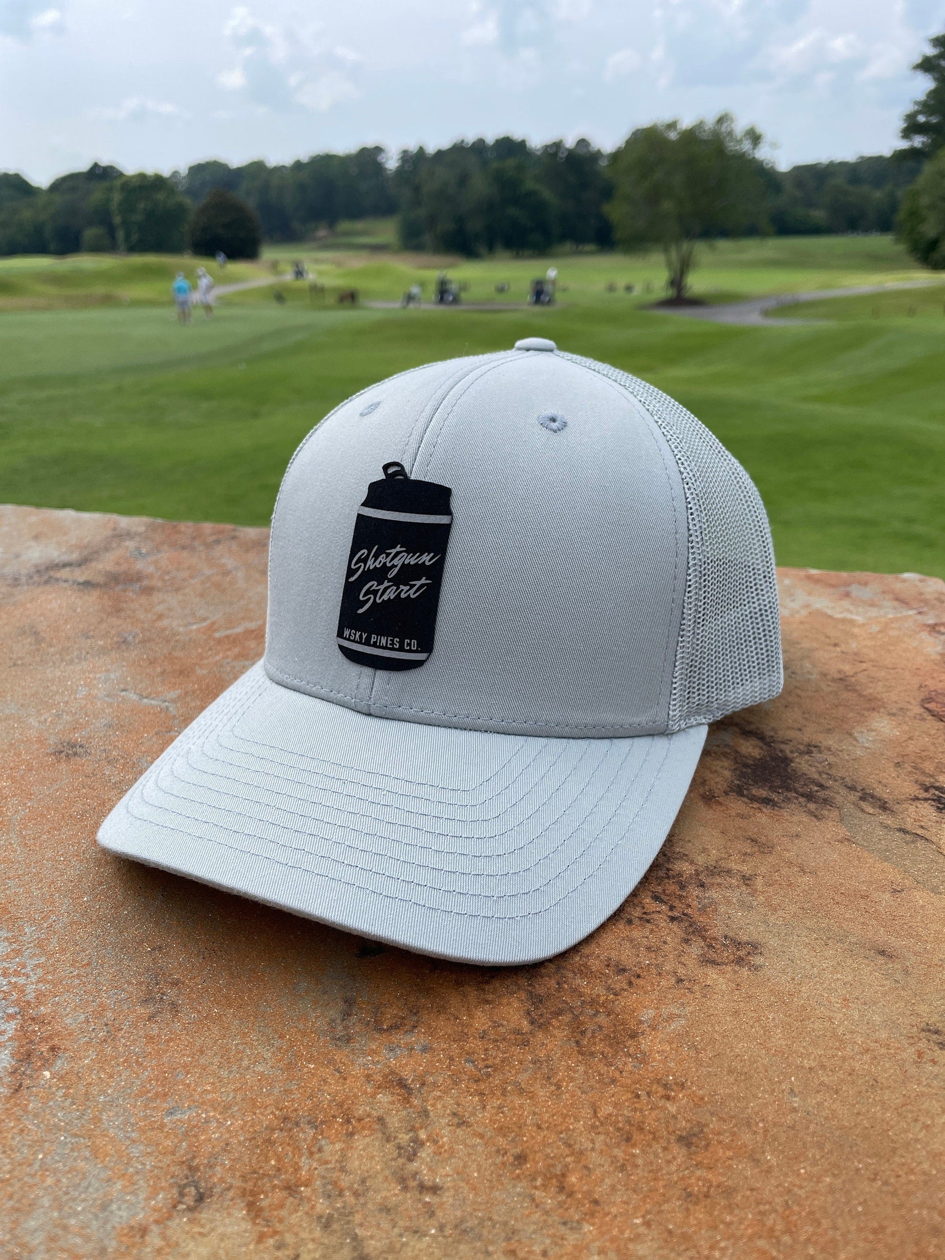Silver "Shotgun Start" Hat