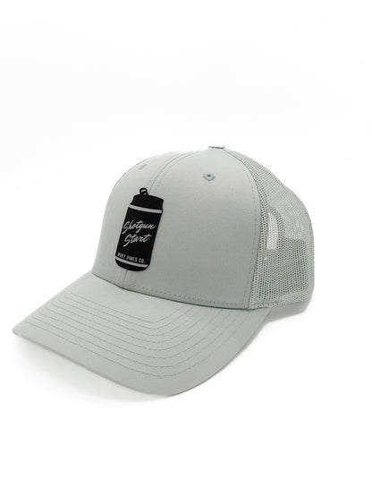 Silver "Shotgun Start" Hat