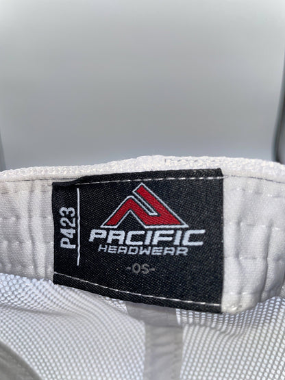 "Just Give Me a Double" 5 Panel Rope Trucker Hat - Navy/White