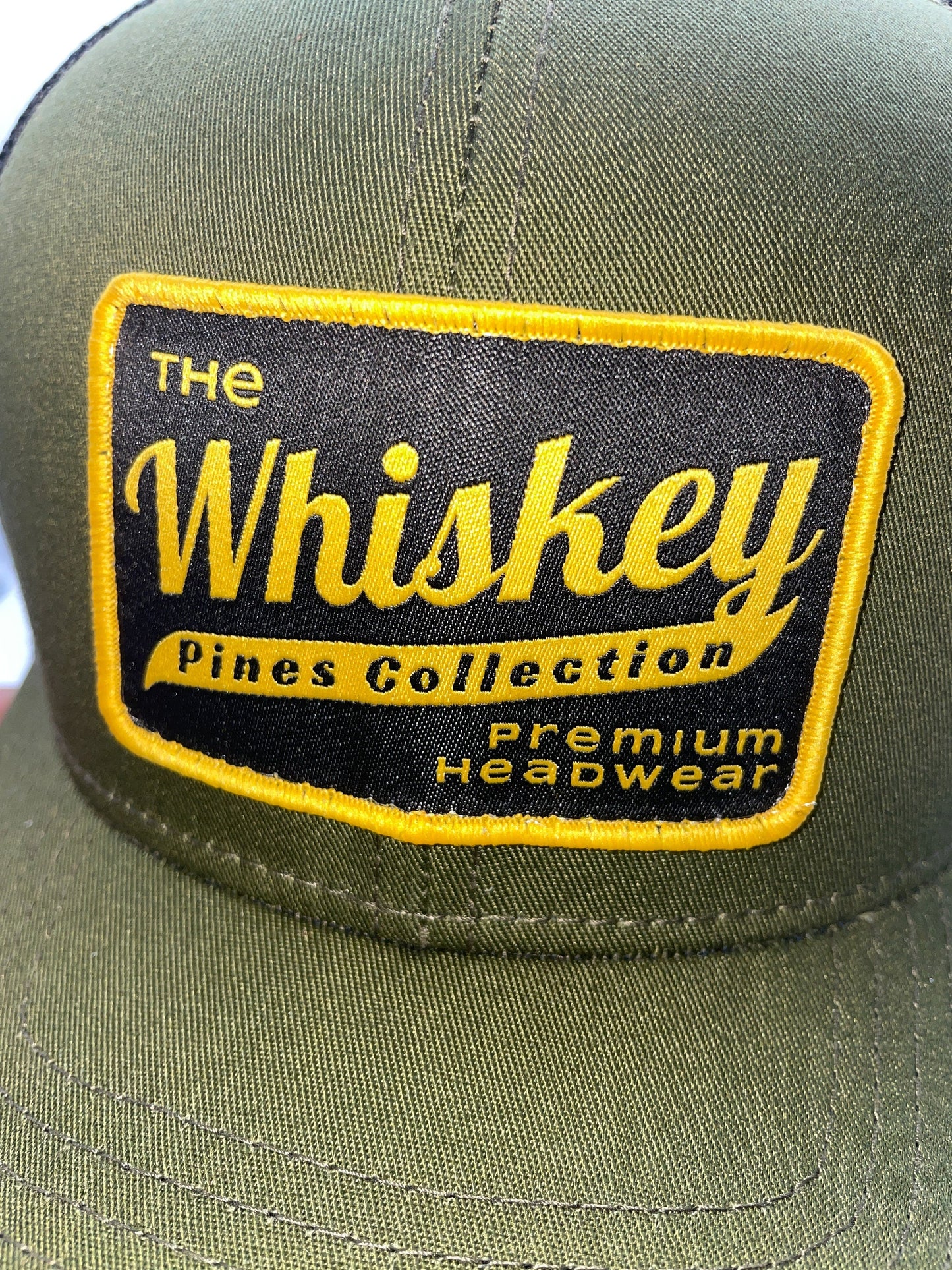 Green & Black "Whiskey Pines Co." Hat