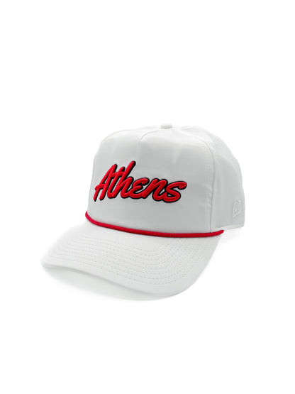 White "Athens, GA" Rope Hat