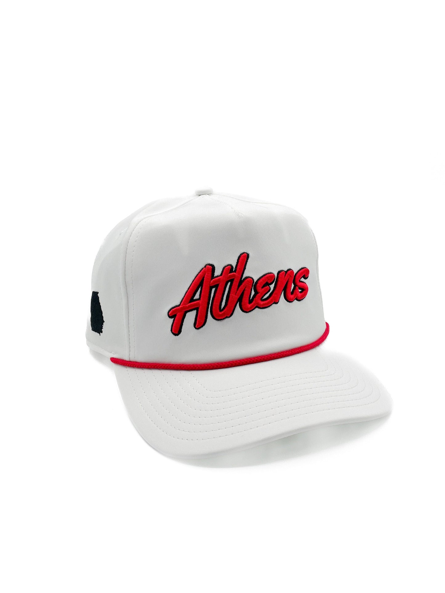 White "Athens, GA" Rope Hat