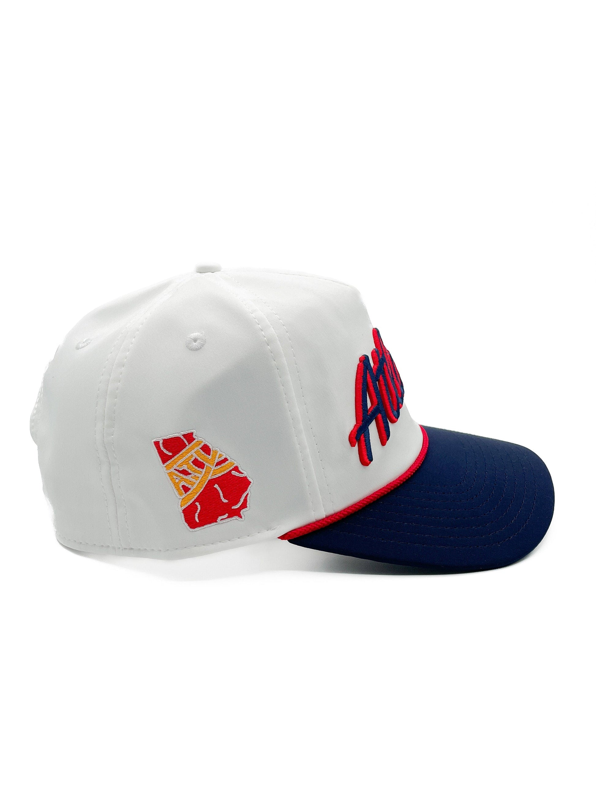 Atlanta Rope Hat - Navy/White