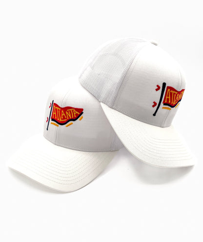 White "Atlanta Pennant" Hat