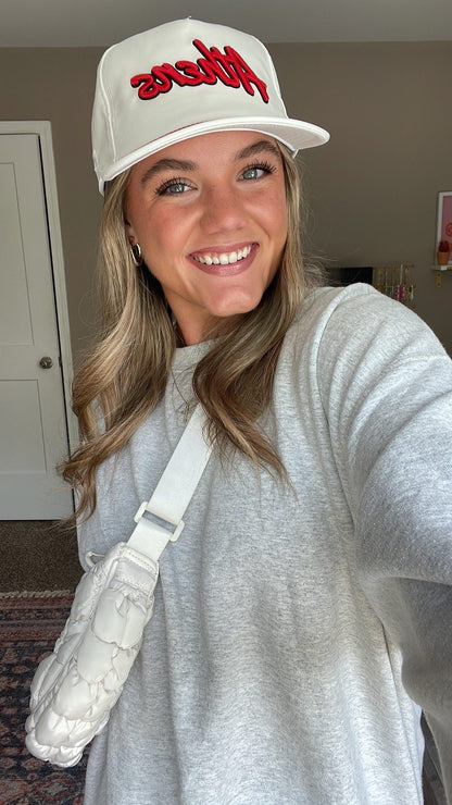 White "Athens, GA" Rope Hat