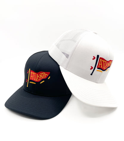 Atlanta Pennant Trucker Hat