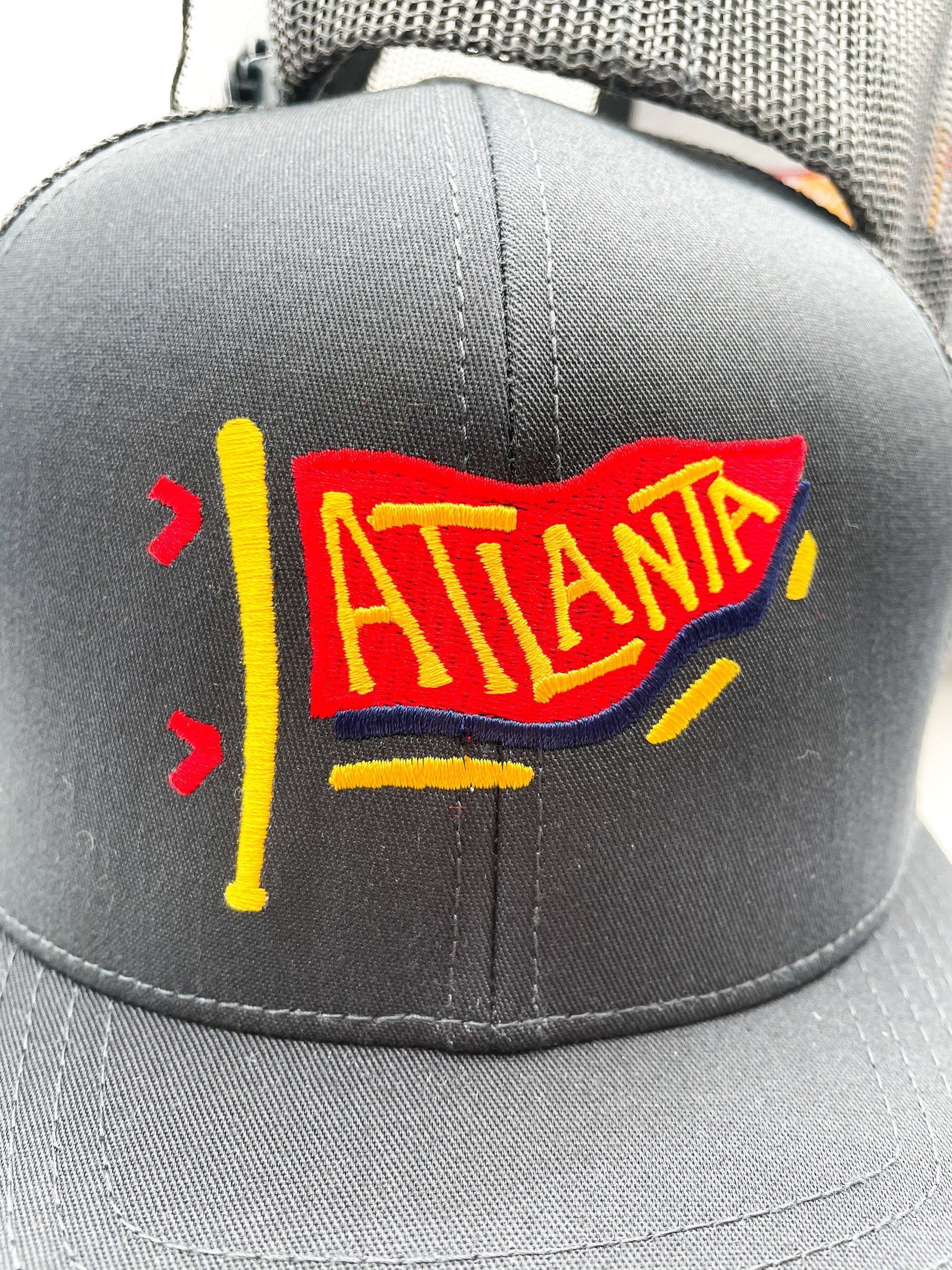 Atlanta Pennant Trucker Hat