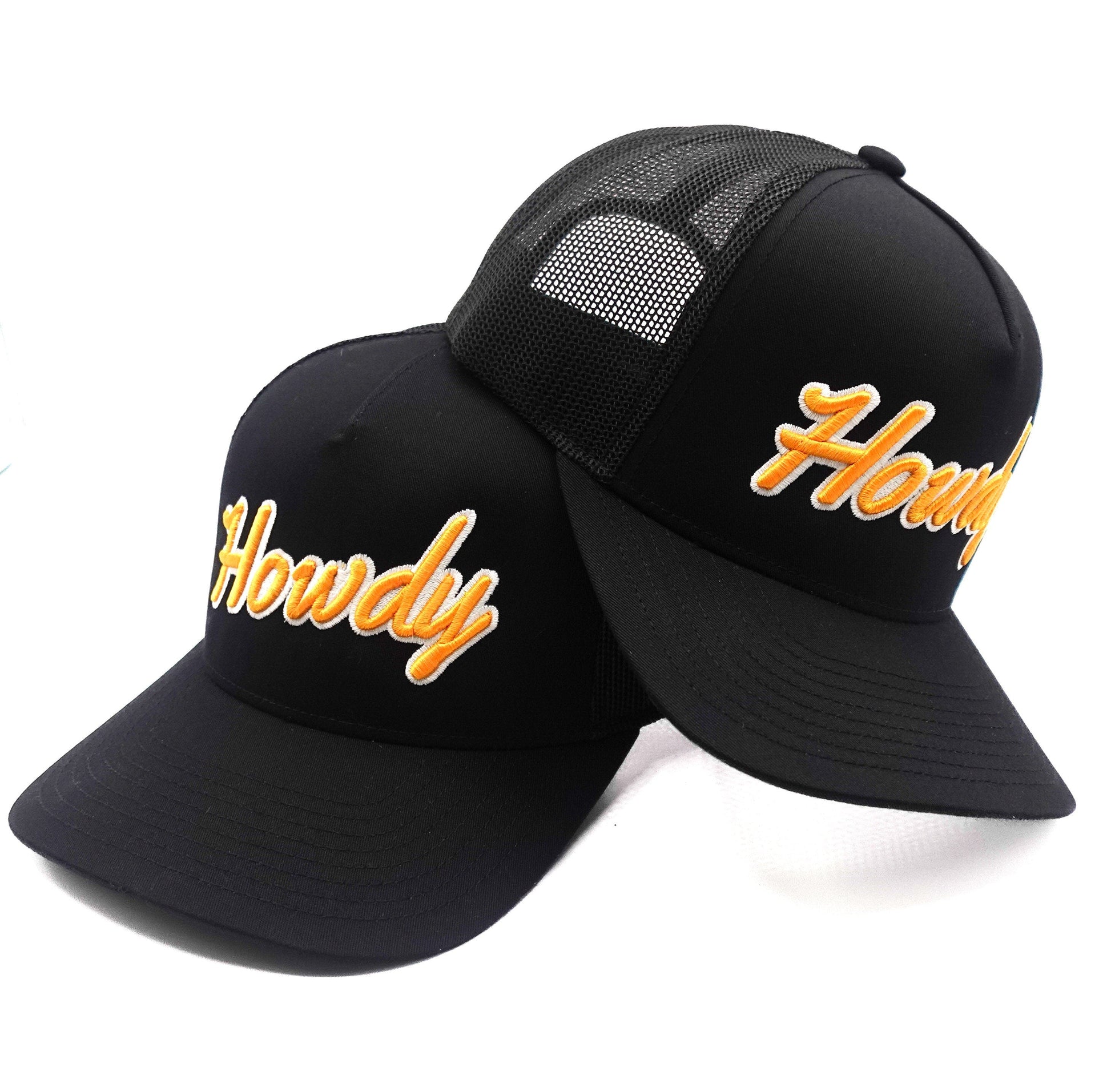 Black "Howdy" Trucker Hat