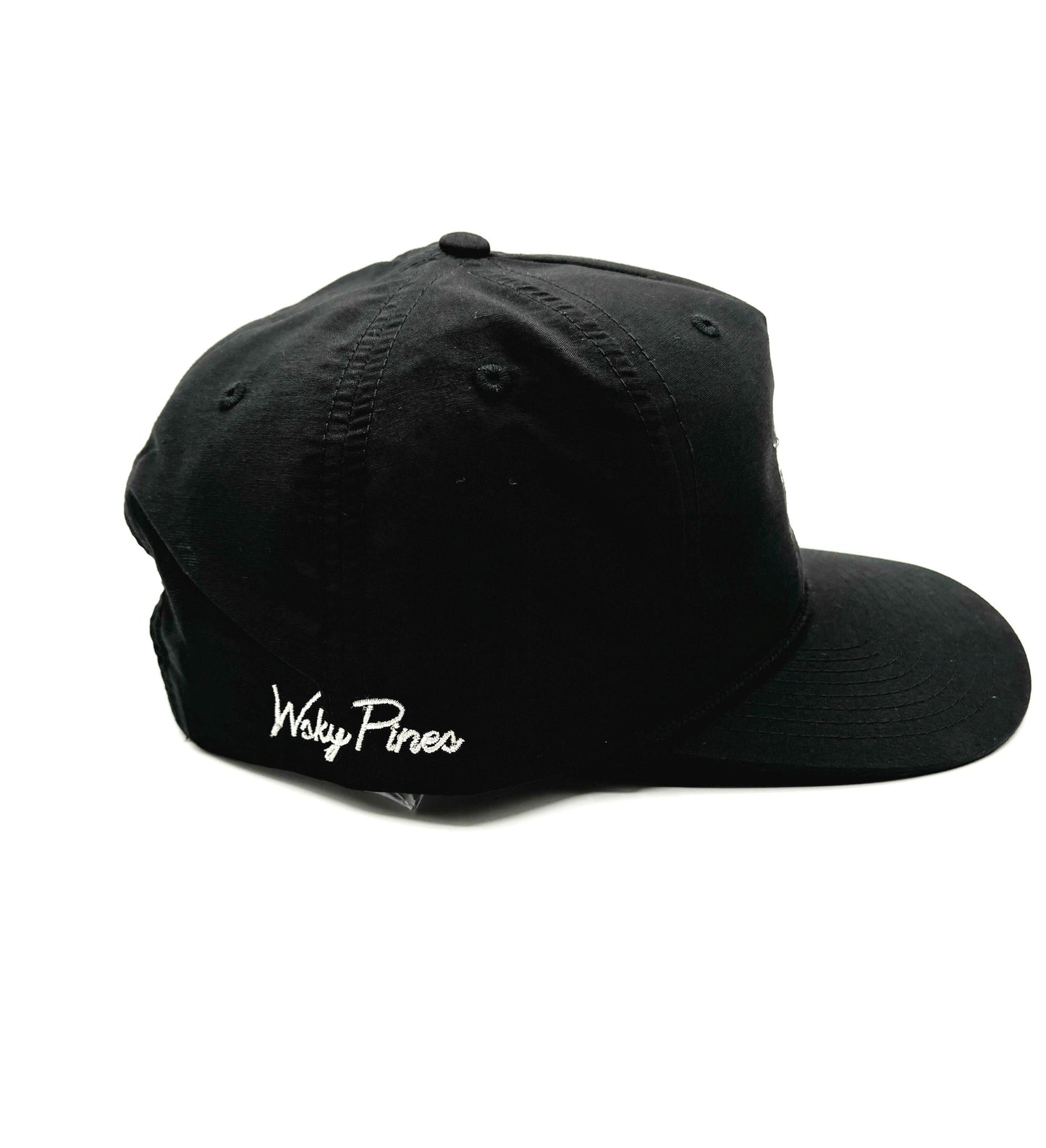 Black "Pointer" Rope Hat