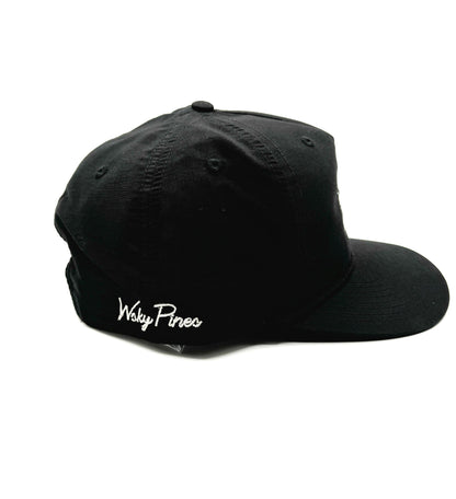 Black "Pointer" Rope Hat