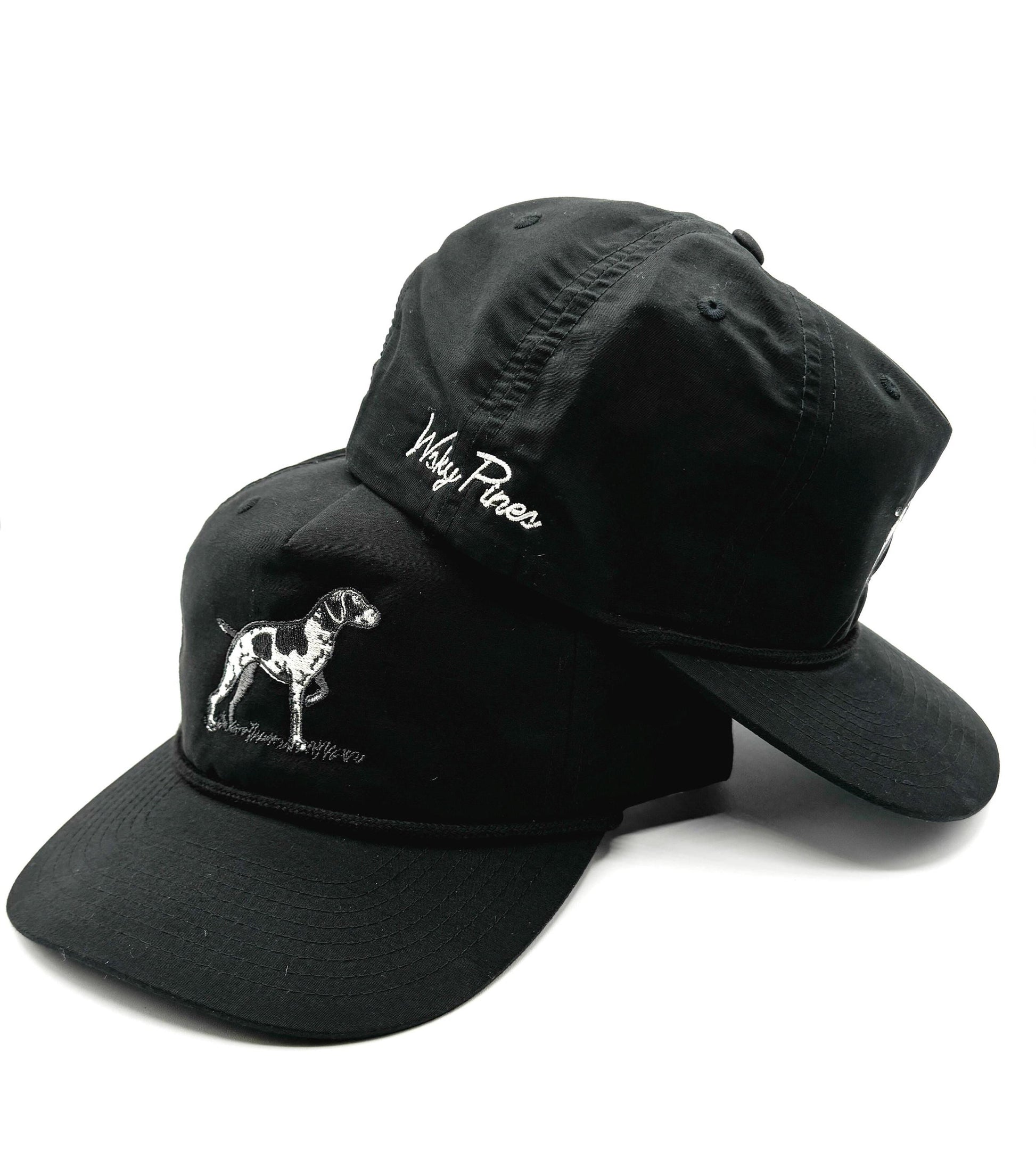 Black "Pointer" Rope Hat